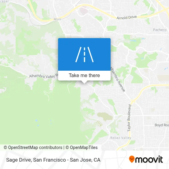 Sage Drive map