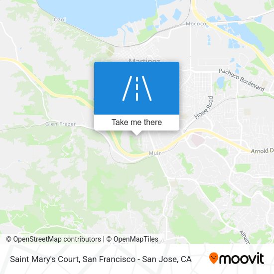 Mapa de Saint Mary's Court