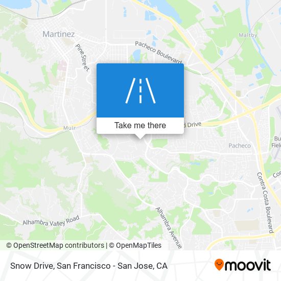 Snow Drive map