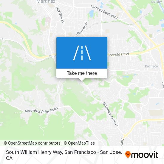 Mapa de South William Henry Way
