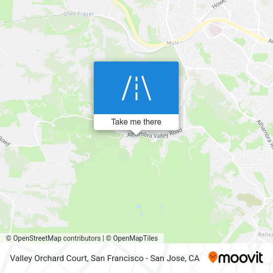 Mapa de Valley Orchard Court