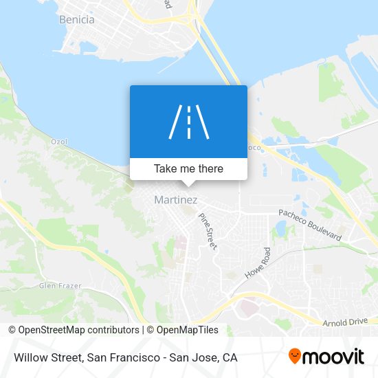 Mapa de Willow Street