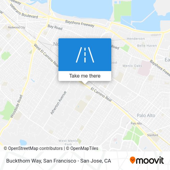 Buckthorn Way map