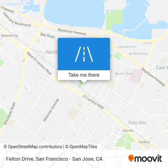 Felton Drive map