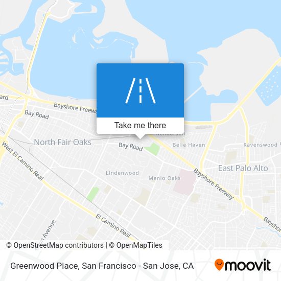 Mapa de Greenwood Place