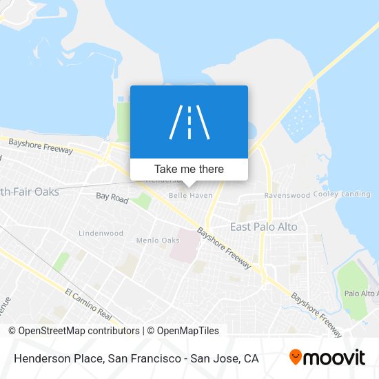 Mapa de Henderson Place