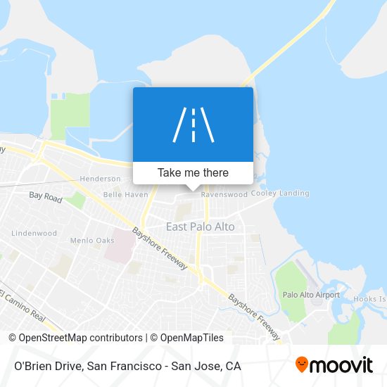 Mapa de O'Brien Drive