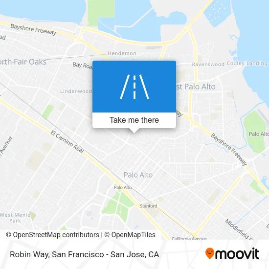 Robin Way map