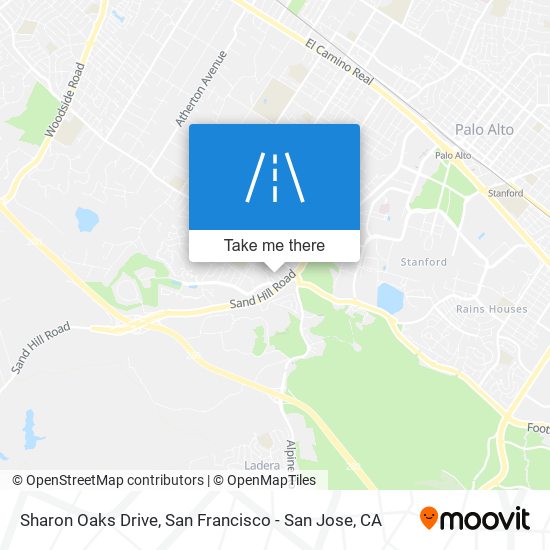 Sharon Oaks Drive map