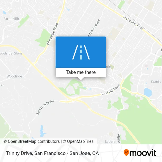 Trinity Drive map