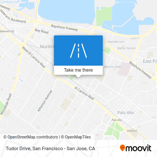 Mapa de Tudor Drive