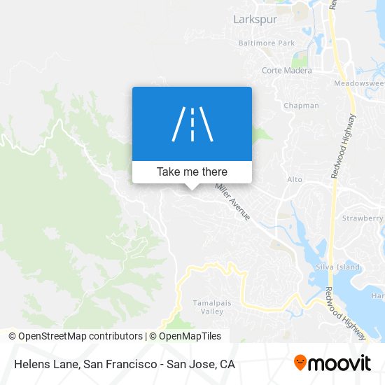 Mapa de Helens Lane