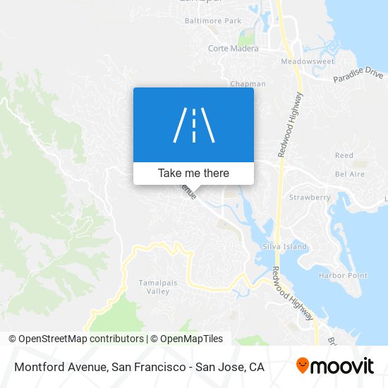 Montford Avenue map