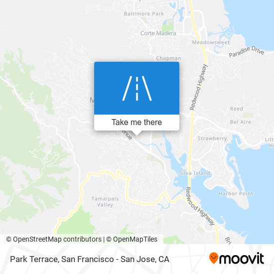 Park Terrace map