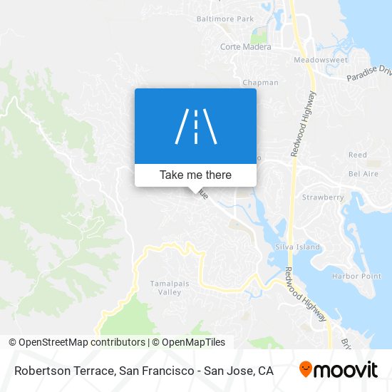 Mapa de Robertson Terrace