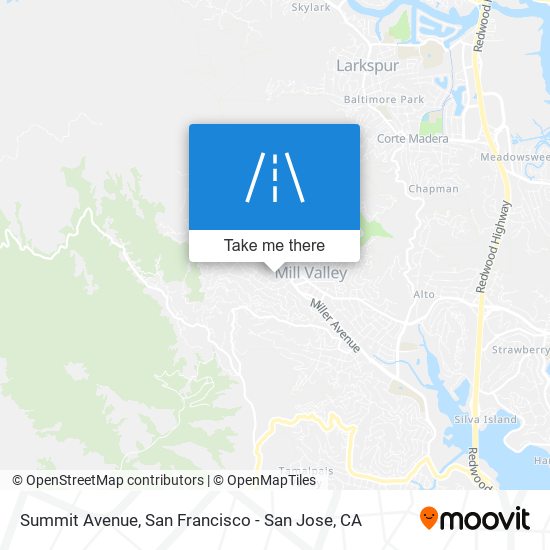 Summit Avenue map