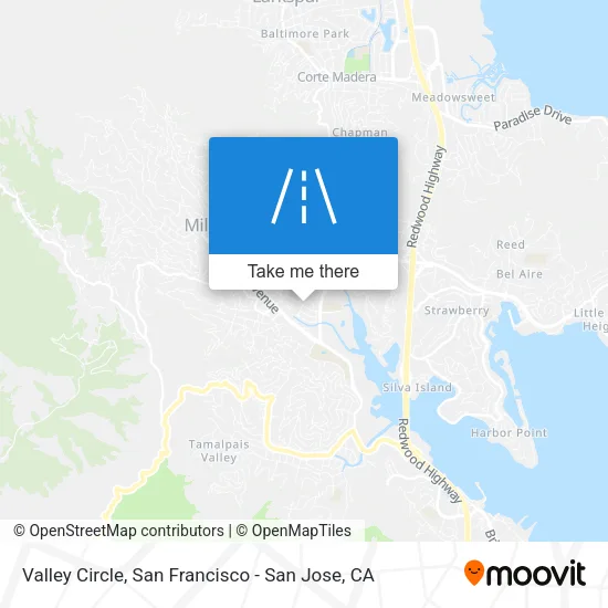 Mapa de Valley Circle