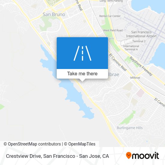 Mapa de Crestview Drive