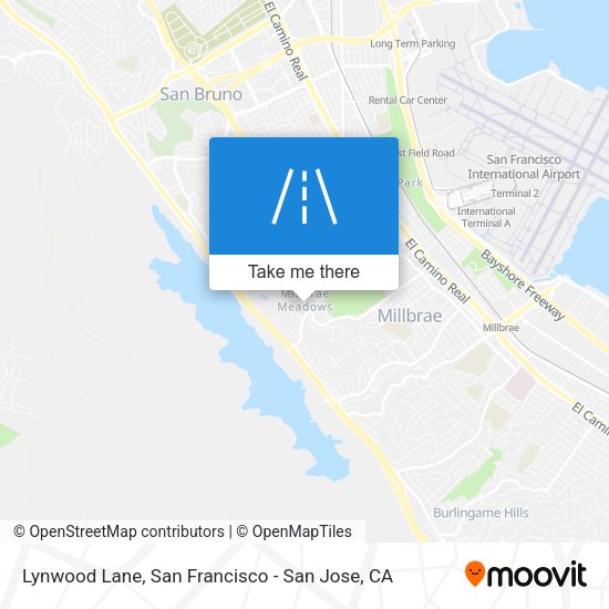 Mapa de Lynwood Lane