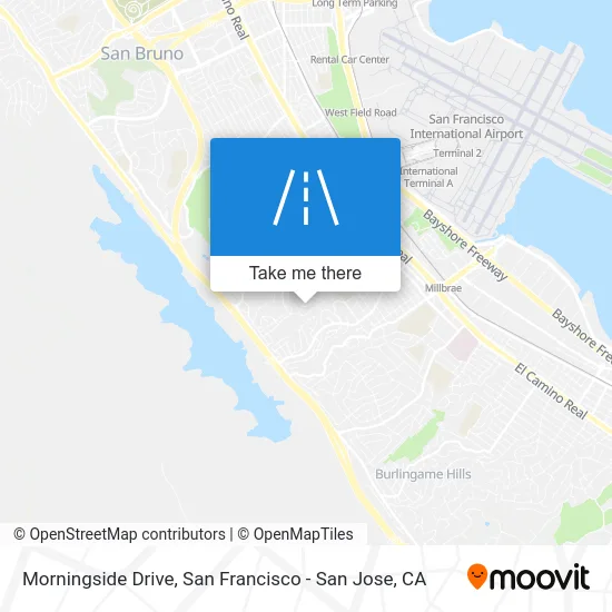 Morningside Drive map