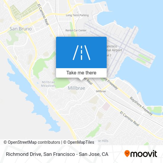 Mapa de Richmond Drive