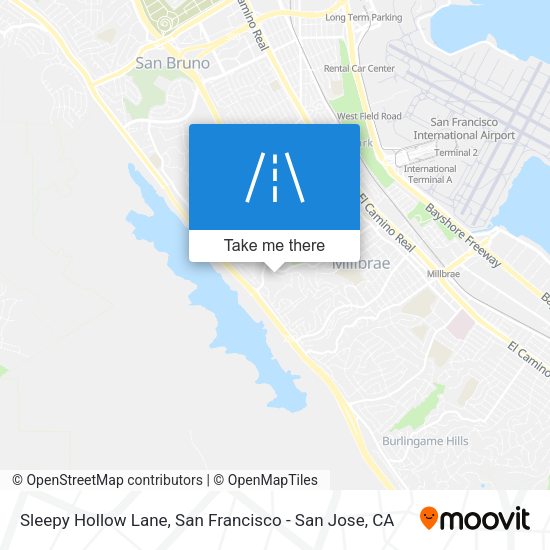 Mapa de Sleepy Hollow Lane