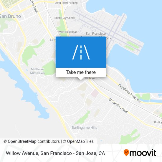 Mapa de Willow Avenue