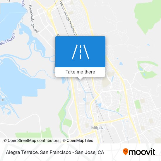 Mapa de Alegra Terrace