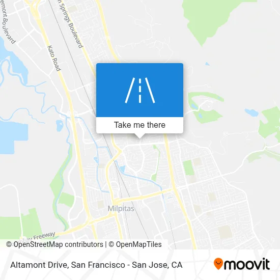 Altamont Drive map