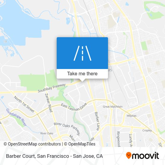 Mapa de Barber Court