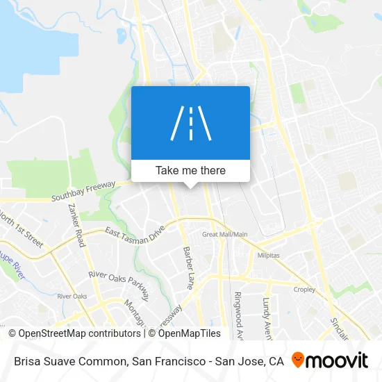 Brisa Suave Common map