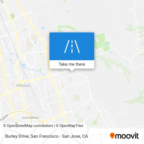 Mapa de Burley Drive