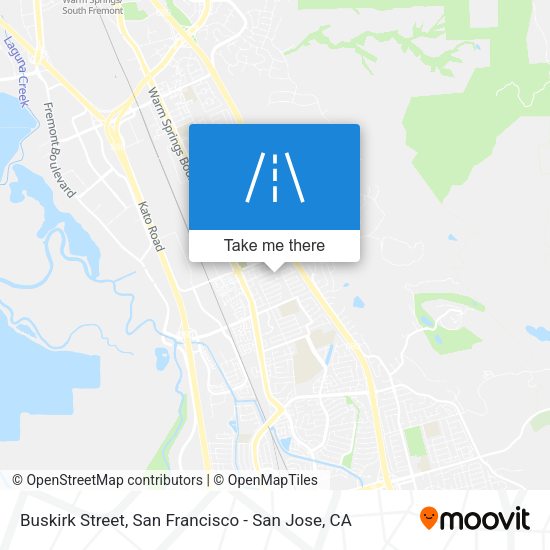 Mapa de Buskirk Street