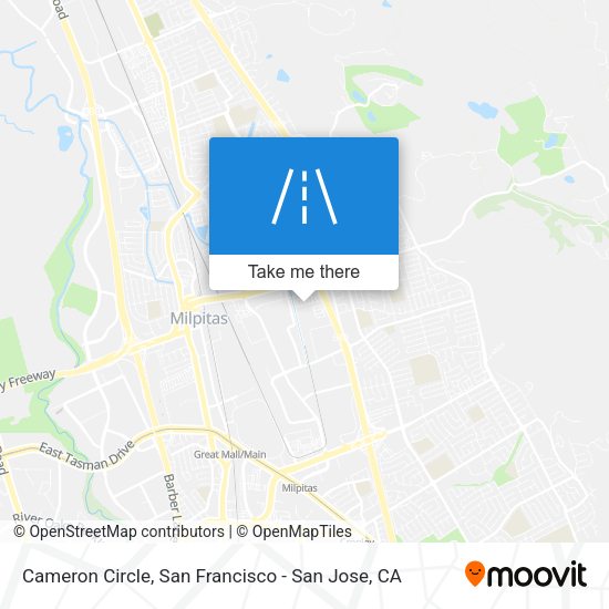 Mapa de Cameron Circle