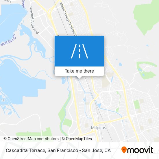 Mapa de Cascadita Terrace
