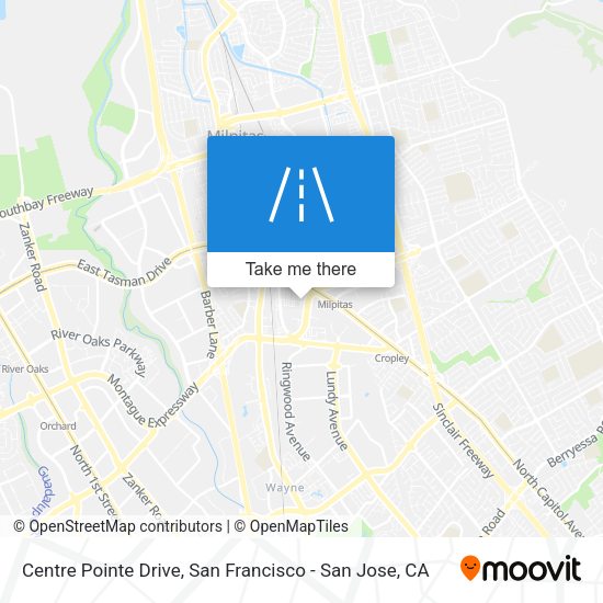 Mapa de Centre Pointe Drive