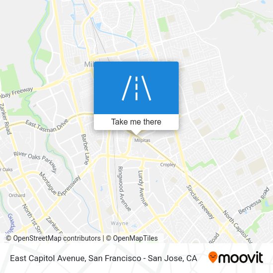 Mapa de East Capitol Avenue
