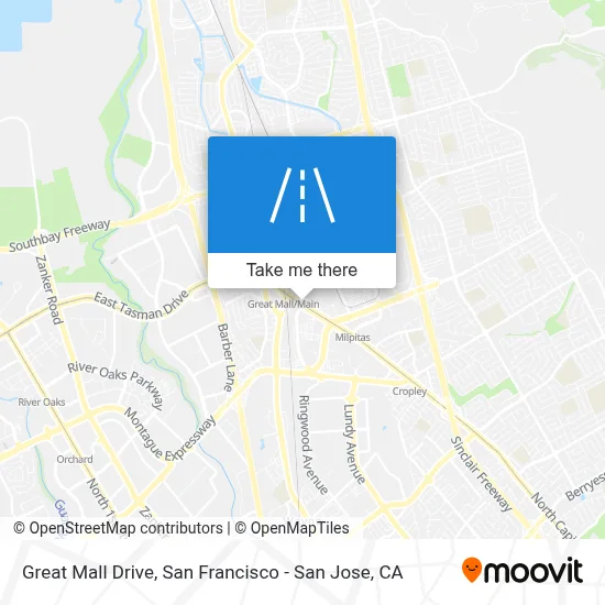 Great Mall Drive map