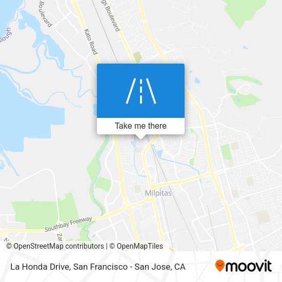 Mapa de La Honda Drive