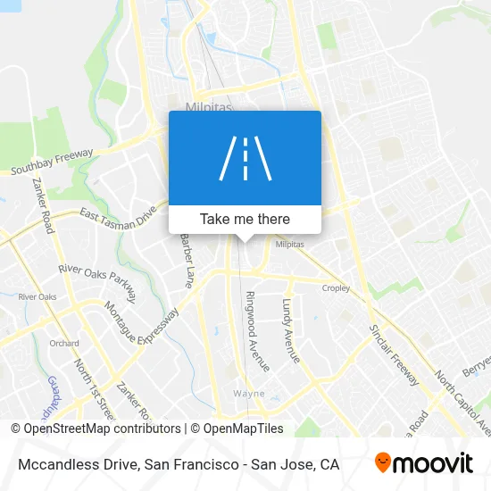 Mccandless Drive map