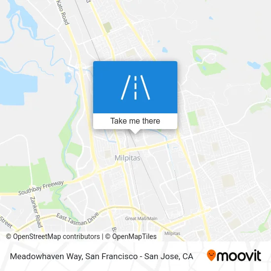 Meadowhaven Way map