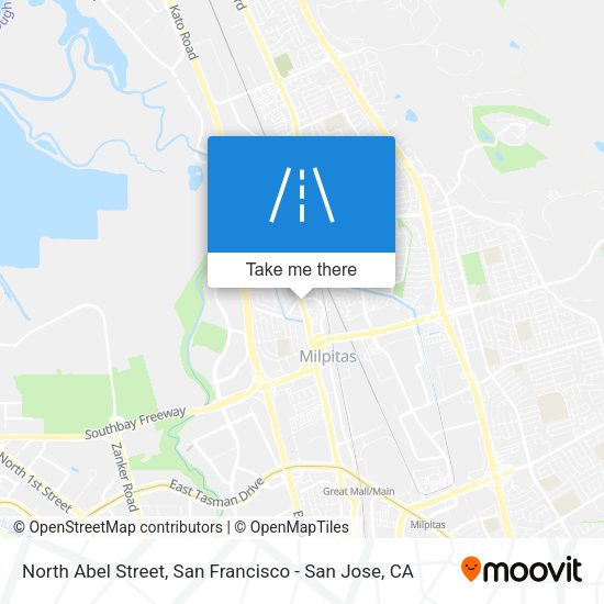 North Abel Street map