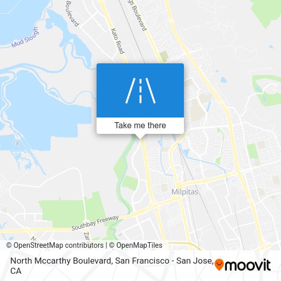 North Mccarthy Boulevard map