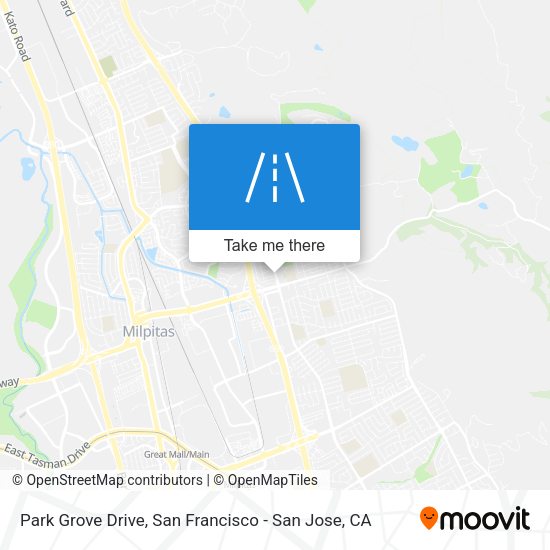 Mapa de Park Grove Drive