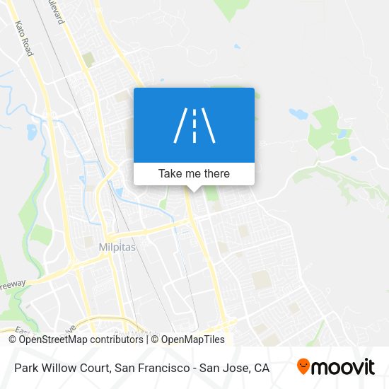 Park Willow Court map