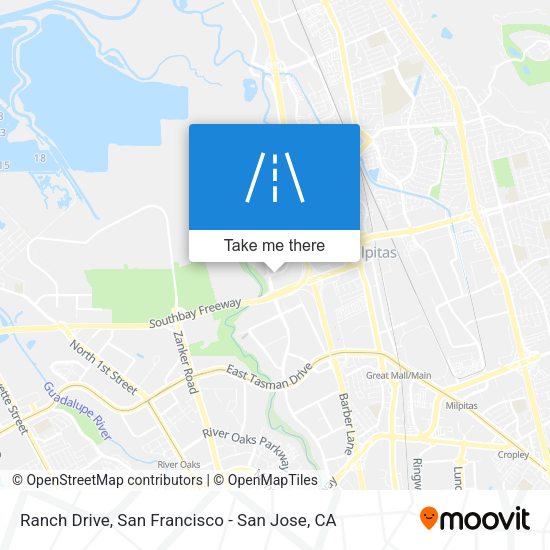 Mapa de Ranch Drive