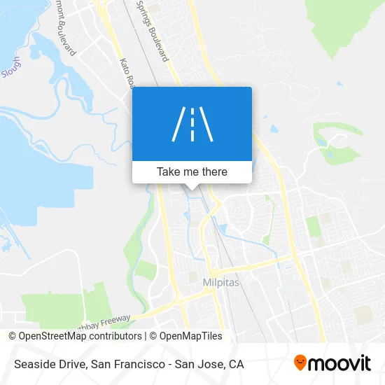 Seaside Drive map