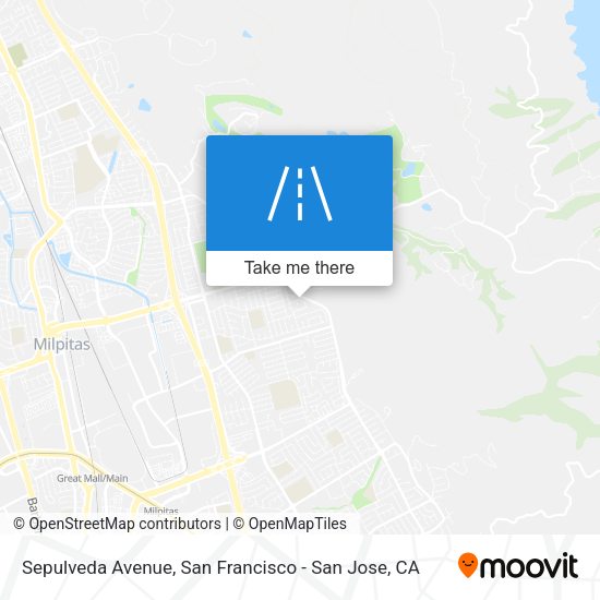 Sepulveda Avenue map