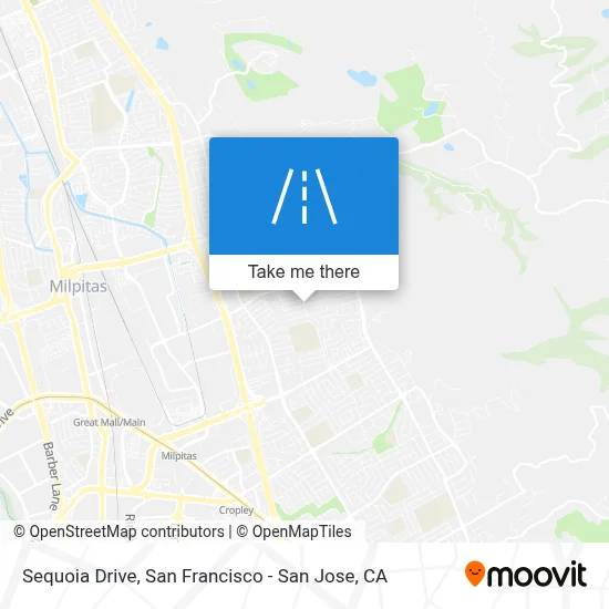 Sequoia Drive map