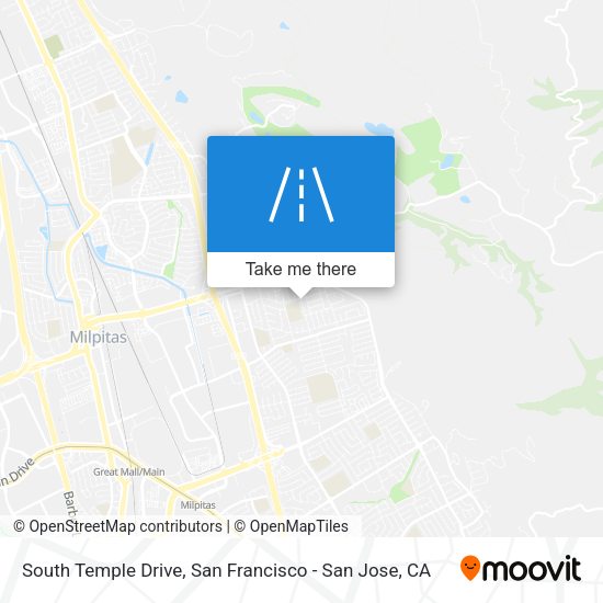 Mapa de South Temple Drive